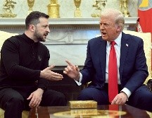 La advertencia de Trump llega después de la desastrosa visita de Zelenski a la Casa Blanca, en la que se enzarzó en una discusión ante las cámaras con el propio líder estadounidense y su vicepresidente, JD Vance. AFP / ARCHIVO