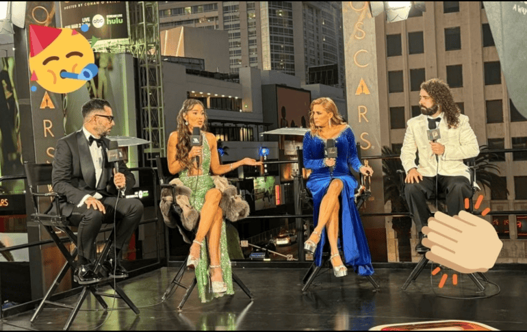 La reacción de los conductores de TV Azteca no pasó desapercibida. ESPECIAL / X / @AztecaSiete