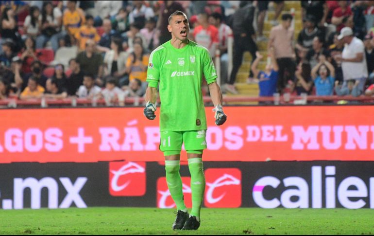 Guzmán señaló que no se burló de la afición hidrocálida sino que festejó con un grupo de niños auriazules. IMAGO7.