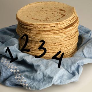 La cantidad máxima de tortillas de maíz que deberías comer al día