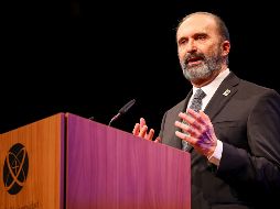 El rector destacó la apertura de programas académicos como la Ingeniería en Inteligencia Artificial a partir de agosto. EL INFORMADOR / H. FIGUEROA