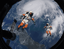 Además regresarán otros dos astronautas que llegaron a la estación espacial en septiembre. NOTIMEX/ARCHIVO