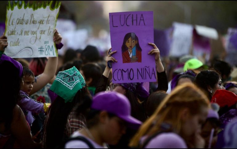 El 8M además, se ha convertido en uno de los principales eventos masivos en nuestro país. SUN/ ARCHIVO.