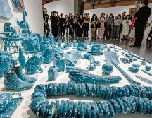 La exposición fue curada por Daniel Garza Usabiaga. EFE