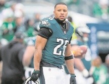 Saquon Barkley corrió para más de dos mil 500 yardas entre temporada regular y playoffs. AFP/M. Leff