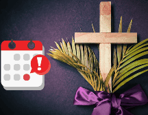 La variabilidad de la fecha de la Semana Santa es una consecuencia del sistema de cálculo basado en el calendario lunar, definido desde el siglo IV. CANVA