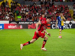 Tras un día de descanso otorgado por el cuerpo técnico, el plantel rojinegro regresó a los entrenamientos en la Academia AGA con la mira puesta en su próximo compromiso ante Xolos. ESPECIAL / Atlas FC