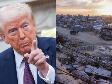 Es la primera vez, desde que estallara la guerra en Gaza, que se producen conversaciones directas entre los islamistas y un cargo de la administración estadounidense. ESPECIAL, EFE / ARCHIVO y AFP / B. Taleb