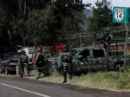 Elementos de Guardia Civil Guardia Nacional y Ejército desplegaron un operativo conjunto para contener la violencia. AP/Archivo