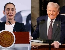 Minutos después, a través de su cuenta de X, la Presidenta Claudia Sheinbaum confirmó las afirmaciones de Trump. SUN / D. SIMÓN / AP / B. CURTIS