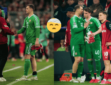 Jonas Urbig sustituyó al histórico guardameta al 58 del compromiso. INSTAGRAM/@manuelneuer