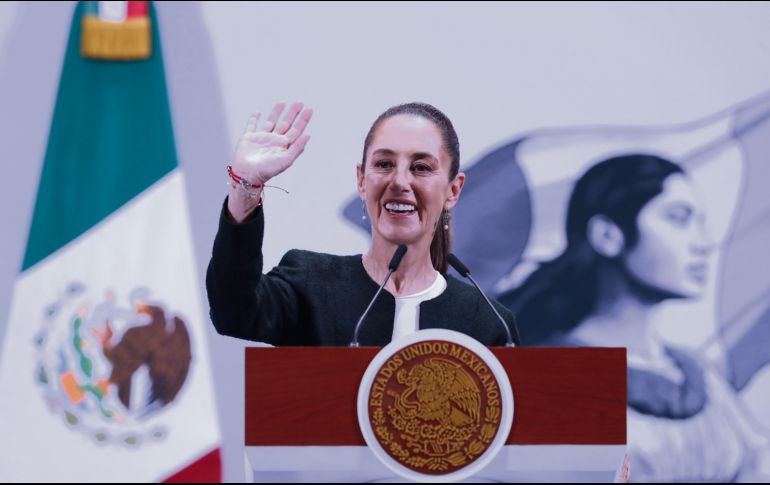 Claudia Sheinbaum indicó que aprovechará esta reunión masiva con los mexicanos para informar también sobre la reforma al Poder Judicial. EFE