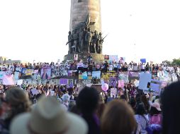 El sábado habrá dos marchas en Guadalajara, una de la Minerva a la plaza de la Liberación, otra de la glorieta Niños Héroes a la plaza de Armas. EL INFORMADOR/Archivo