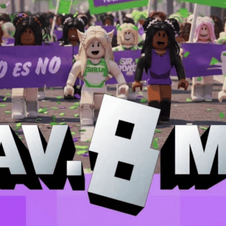 Marcha virtual por el 8M: Así puedes sumarte en Roblox