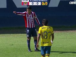 Después de dos meses y 19 días, Víctor Guzmán regresó a las canchas con Chivas. ESPECIAL / Chivas TV