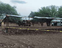 Los dispositivos fueron asegurados y puestos a disposición del ministerio público, mientras que el material contenido en cilindros fue destruido. ESPECIAL/Secretaría de Seguridad estatal