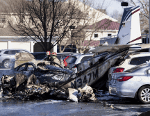 En el audio del control de tráfico aéreo, se escucha al piloto informar que la aeronave 