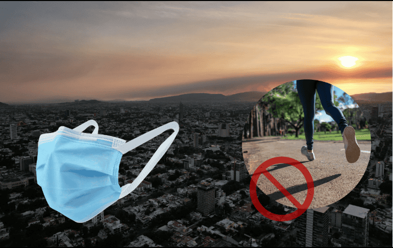 Autoridades del estado activaron emergencia atmosférica debido al incendio forestal en el Bosque de la Primavera. EL INFORMADOR/ARCHIVO ESPECIAL