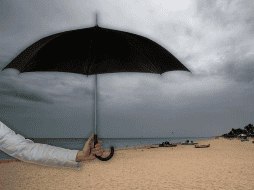 Chiapas, Tabasco y Quintana Roo esperan lluvias puntuales fuertes, según el SMN. NTX / ARCHIVO