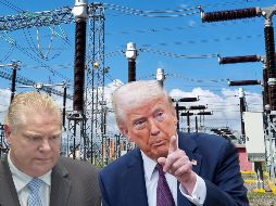 Doug Ford, primer ministro de Ontario, anunció aranceles del 25% en la exportación de energía eléctrica a Estados Unidos por la guerra comercial con Trump. EL INFORMADOR / EFE / AFP / ARCHIVO