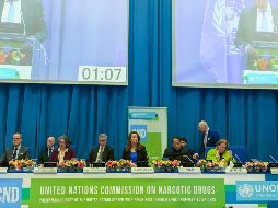 En 2024 la ONUDD apoyó la incautación de más de 300 toneladas de cocaína, 240 toneladas de drogas sintéticas y 100 toneladas de precursores químicos. EFE / O. Castrillo