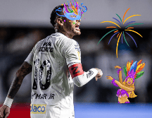 El 10 del Santos no se ha pronunciado respecto a la polémica de su ausencia. X/@SantosFC