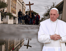 El Papa Francisco sigue los ejercicios espirituales de la Curia Romana por la Cuaresma de forma remota. AP / F. Seco / EFE / ARCHIVO
