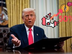 Donald Trump duplica aranceles contra Canadá, específicamente en acero y aluminio. EFE / ARCHIVO