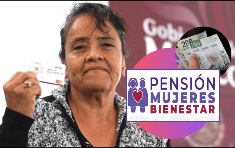 El monto de la Pensión Mujeres Bienestar consta de 3 mil pesos bimestrales, dinero que es depositado en las tarjetas del Banco del Bienestar de las derechohabientes. ESPECIAL/Programas para el Bienestar