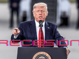 Algunos asesores de Trump han desestimado las preocupaciones sobre la recesión y han dicho que la economía debería seguir creciendo. EFE / ARCHIVO