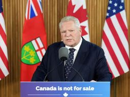 La suspensión ocurre tras una llamada con el secretario estadounidense de Comercio, Howard Lutnick. AP