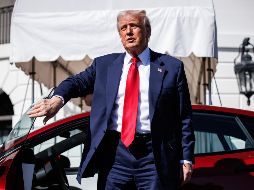 El republicano afirmó además que, cuanto más suban los aranceles, más probabilidad hay de que las compañías se trasladen a Estados Unidos. EFE / S. Corum