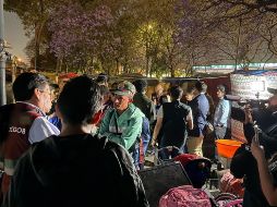 El campamento ha estado funcionando desde 2023. X/SeGobCDMX