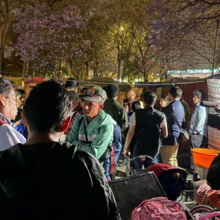 Retiran campamento de migrantes en Ciudad de México por casos de extorsión