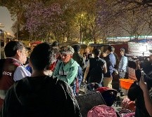 El campamento ha estado funcionando desde 2023. X/SeGobCDMX
