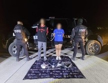 Una mujer y un hombre de 18 y 24 años de edad respectivamente, fueron detenidos en Teocaltiche. ESPECIAL