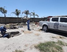 Fue el colectivo Guerreros Buscadores de Jalisco el que el pasado miércoles intervino, de la mano de la Vicefiscalía en Personas Desaparecidas, el rancho ubicado en la comunidad de La Estanzuela, en Teuchitlán Jalisco. CORTESÍA.