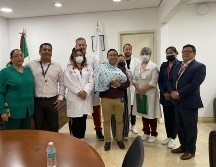 Bebé recientemente abandonado ha sido dado de alta con excelentes condiciones. CORTESÍA