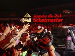 Ticketmaster revela la lista de conciertos que aplican al jueves de 2x1 en boletos. EL INFORMADOR / ARCHIVO