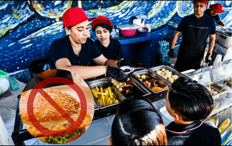 Esta decisión de prohibir los alimentos chatarra fue influenciada por los altos índices de obesidad en niños a nivel nacional. EL INFORMADOR/A. NAVARRO ESPECIAL