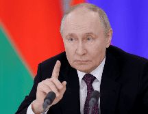 Vladímir Putin agradeció a su homólogo estadounidense, Donald Trump, los esfuerzos para poner fin al conflicto en Ucrania. EFE / M. Shemetov