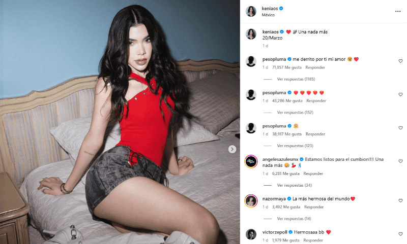  ESPECIAL/INSTAGRAM/keniaos.