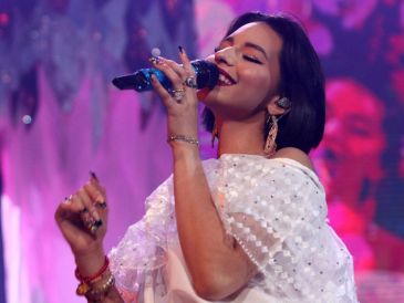 Ángela Aguilar expresó su gusto por mantener su cabello corto. Agencia EL UNIVERSAL / ARCHIVO