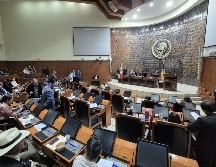 Por unanimidad con 34 votos a favor, el pleno del Congreso local acordó la comparecencia que será para el próximo 19 de marzo a las 11:00 horas en la sede del Legislativo estatal. CORTESÍA