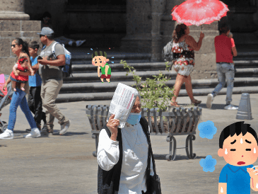 Una circulación anticiclónica en niveles medios de la atmósfera y el bajo contenido de humedad provocarán un ambiente que irá de caluroso a muy caluroso en la mayor parte de la República Mexicana. EL INFORMADOR / ARCHIVO