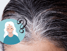 Si bien la aparición de canas está mayormente determinada por la genética, una deficiencia de vitamina B12 podría acelerar este proceso. CANVA