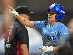 Yuruby Alicart explotó a la ofensiva, al producir cinco de las 17 carreras de Jalisco. CORTESÍA/Charros de Jalisco