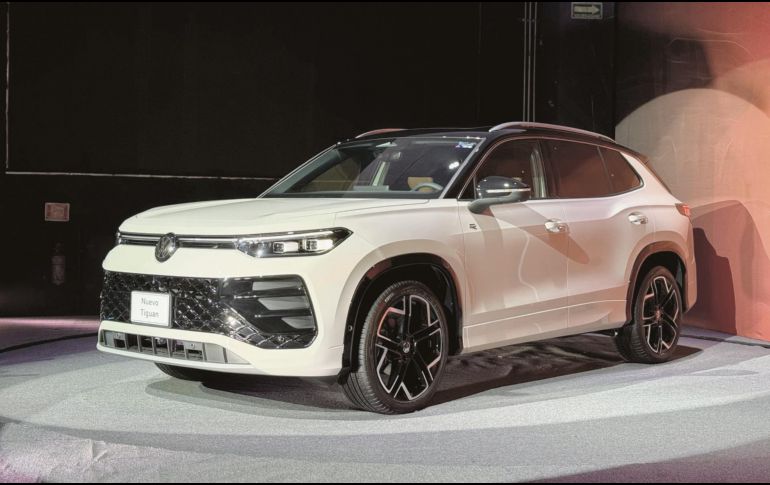 Tiguan 2025. Este vehículo ofrece un diseño moderno, con nuevas ópticas y tecnología Matrix LED. CORTESÍA