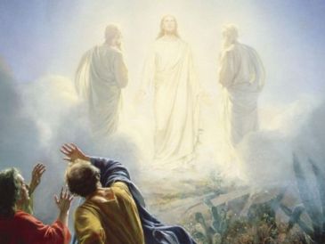 «Éste es mi Hijo, mi escogido; escúchenlo». WIKIPEDIA/«Transfiguración de Jesús», de Carl Bloch