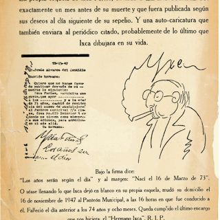 Carta a Ixca Farías (1873-1948)
